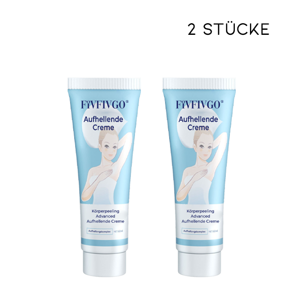 Fivfivgo® Körperpeeling Advanced Aufhellende Creme