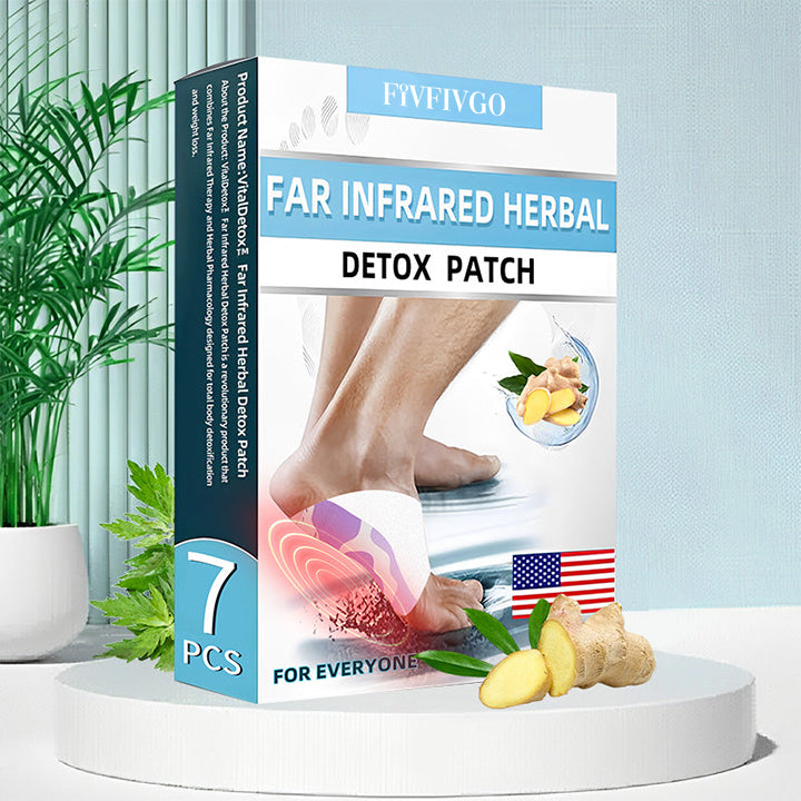 Fivfivgo™ Patch de désintoxication à base de plantes et d'infrarouges lointains