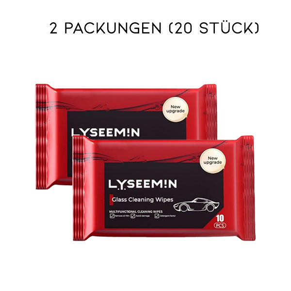 Lyseemin™ Glas Reinigungstücher
