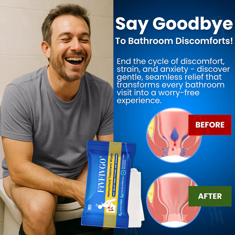 Fivfivgo® Hemorrhoid Treatment Wipes