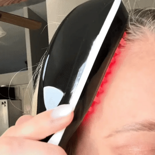 Fivfivgo™ Red Wave Laser Therapy Brosse pour la croissance des cheveux