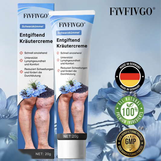 Fivfivgo® Schwarzkümmel Entgiftend Kräutercreme