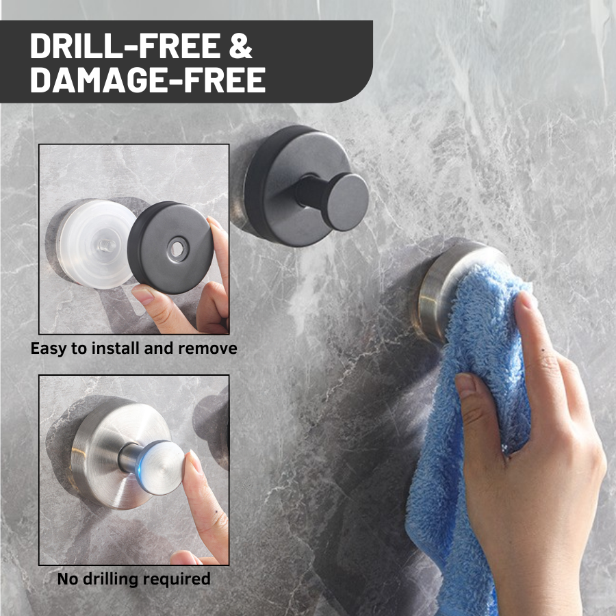 ✨2025 Upgraded✨ Stainless Steel Suction Hooks