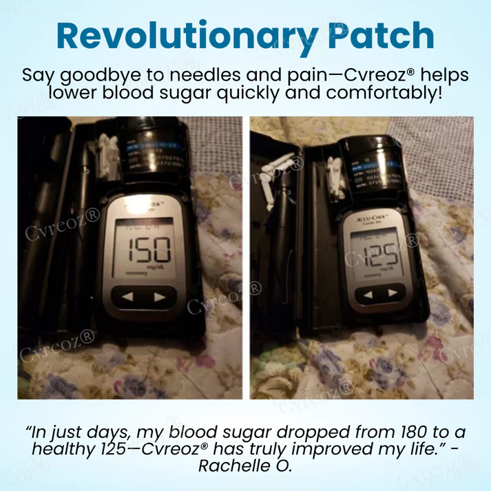 Cvreoz® InsuliNeedle Glucose Control Microneedling Patch