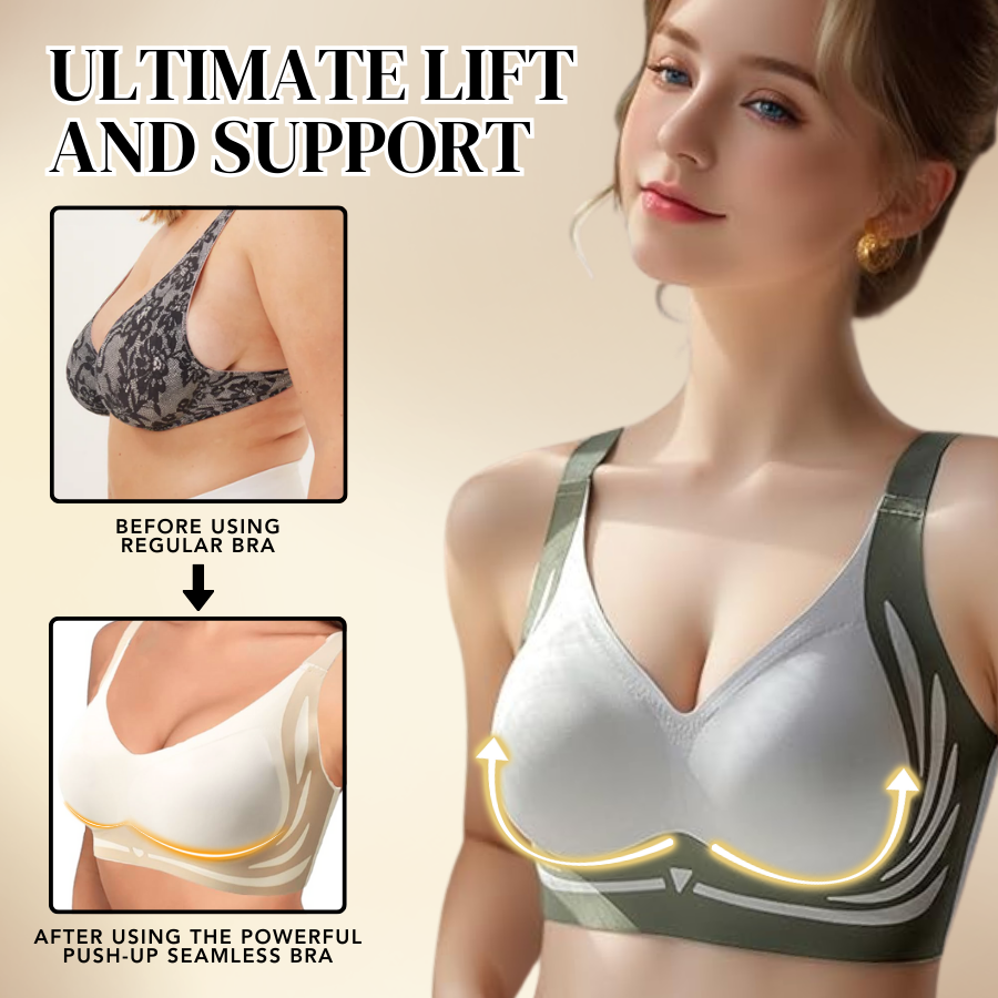 Limited Stock - Powerful Push-Up Seamless Bra👍No More Sagging Breasts
