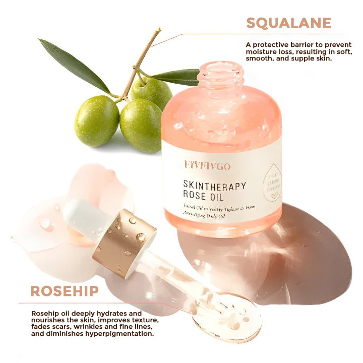 Fivfivgo™ SkinTherapy Rose Oil
