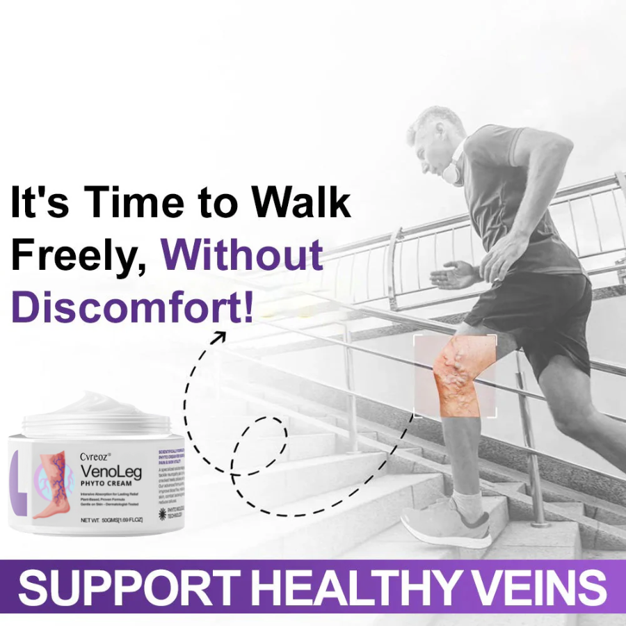 Cvreoz® VenoLeg Phyto Cream - Visible Results in Just 4 Days🔥