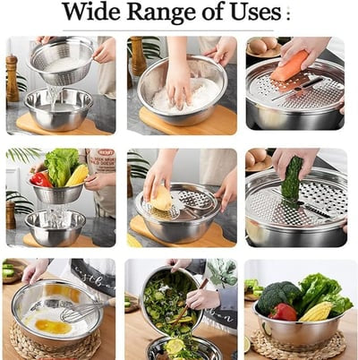 🎁 2025 Germany Multifunctional Stainless Steel Basin