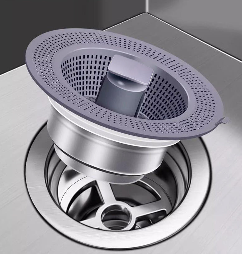 2025 Upgraded 3 in 1 Kitchen Sink Drain Strainer