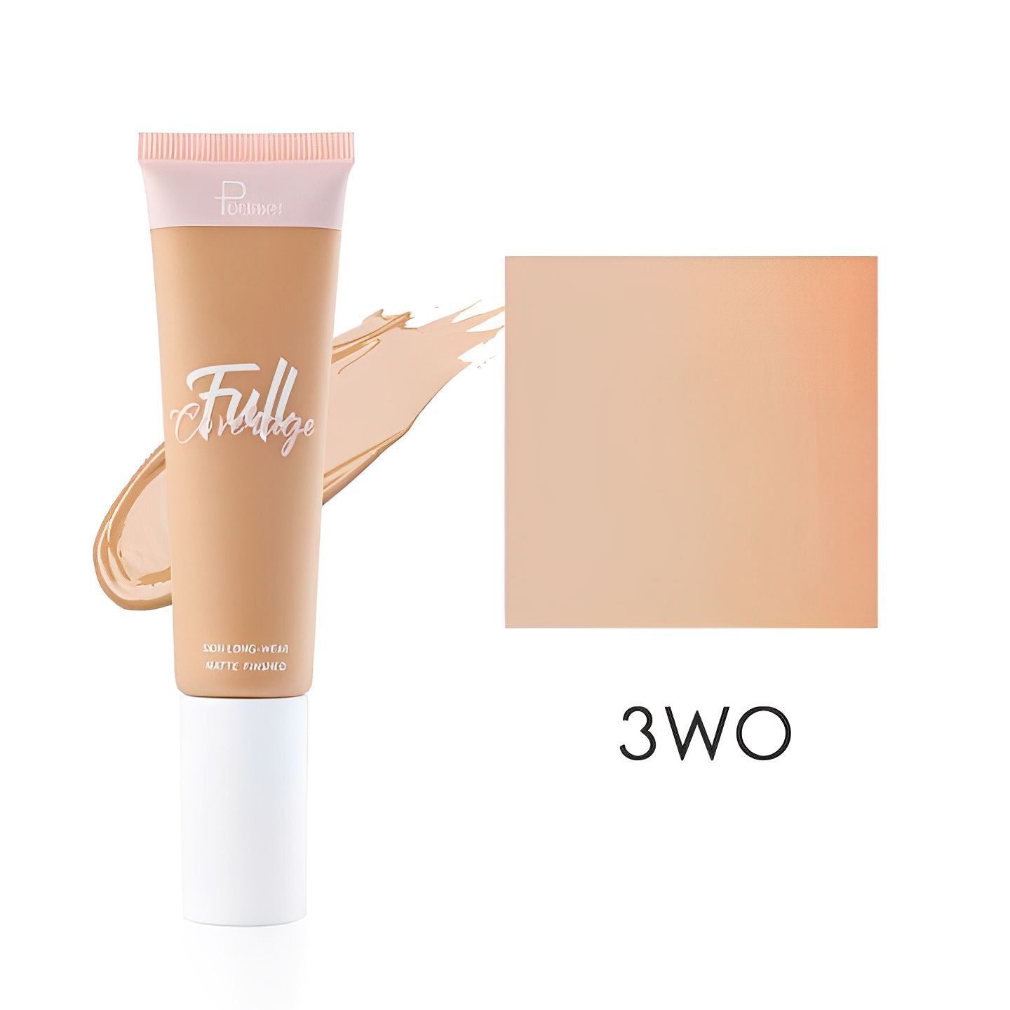 12HRS Full Coverage Oil Control Foundation Make-up Every Day And Night 3WO 