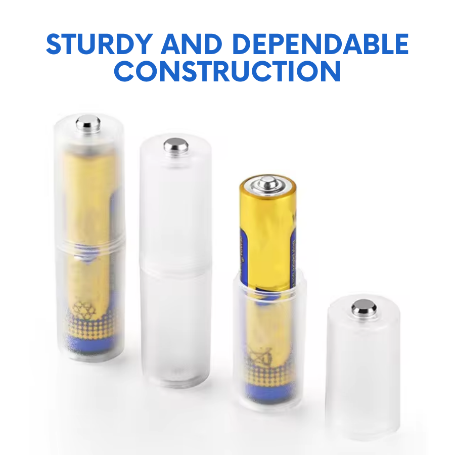 Battery Adapter Converter for AAA to AA Battery