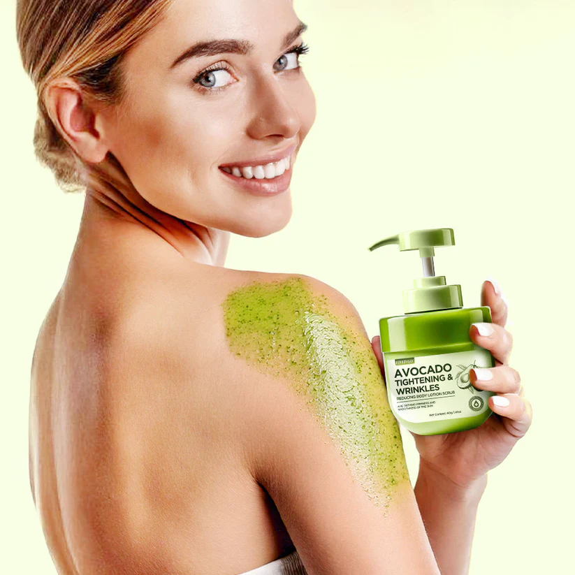 Fivfivgo™ Avocado Straffendes und Falten reduzierendes Körperlotion-Peeling (🇨🇦CDA empfohlen)