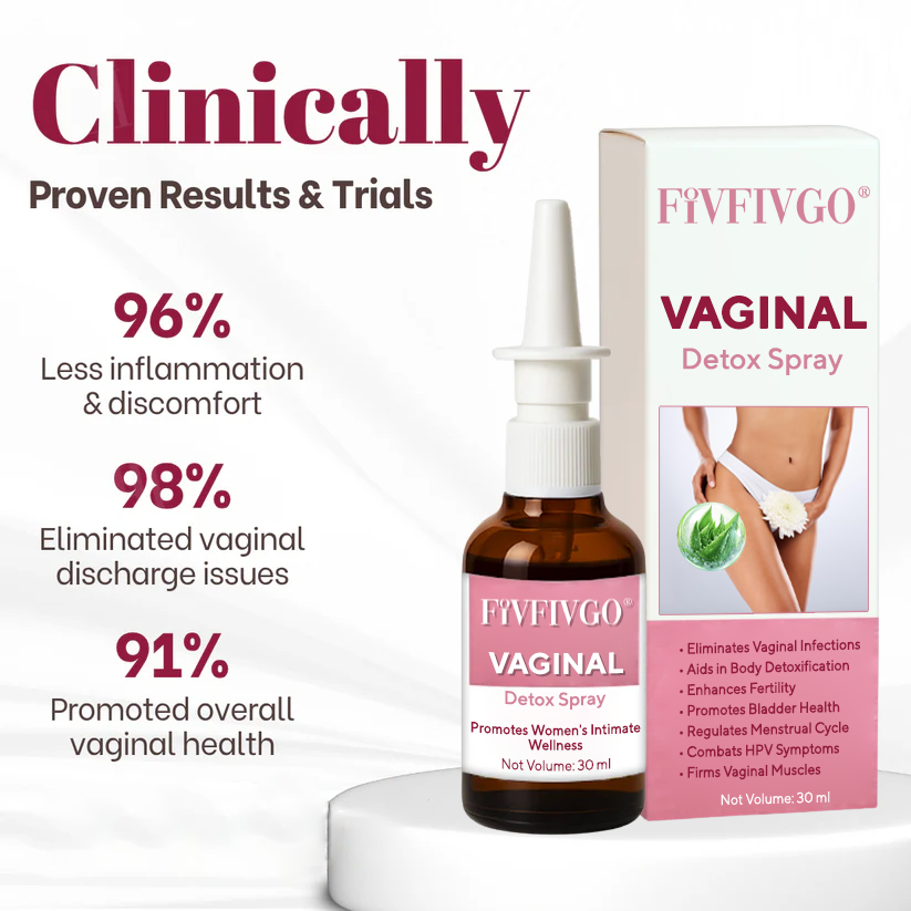 Fivfivgo® Vaginal Detox Spray ✅ Just Once a Week for Visible Changes in 7 Days!