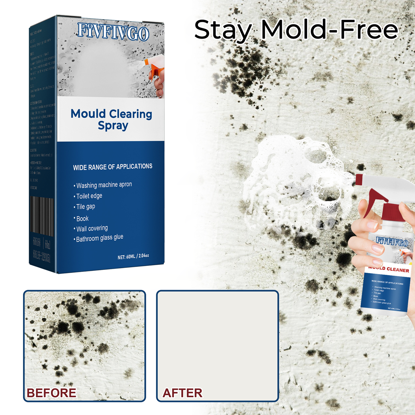Fivfivgo™ Mould Clearing Spray