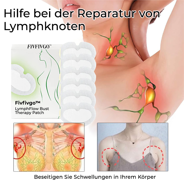 Fivfivgo™ LymphFlow Büsten-Therapie-Pflaster