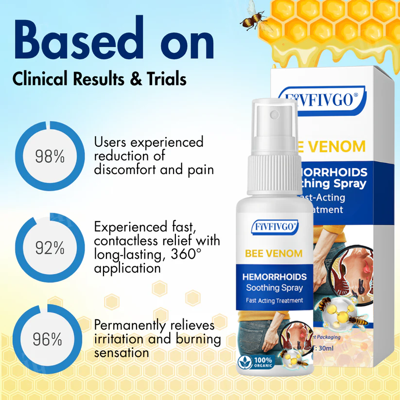 Fivfivgo® Bee Venom Hemorrhoids Soothing Spray