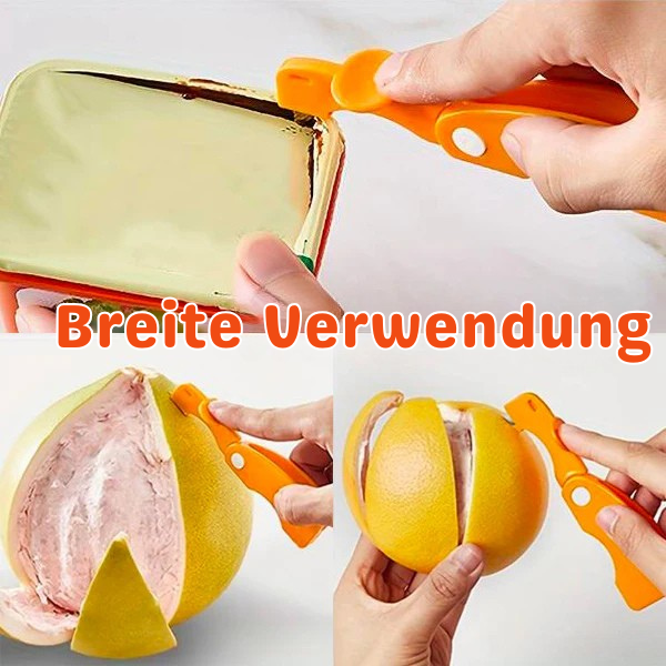 Multifunktionaler Zitrusfruchtschäler