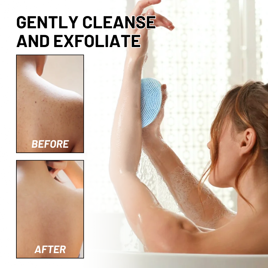 Silicone Flat Body Scrubber