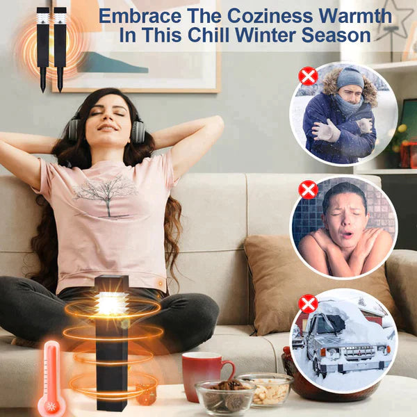 Fivfivgo™ Lumière de dégivrage à résonance électromagnétique alimentée par le soleil (consommation d'énergie nulle).