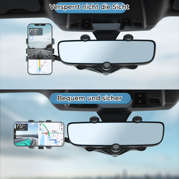 Drehbarer und ausziehbarer Autotelefonhalter