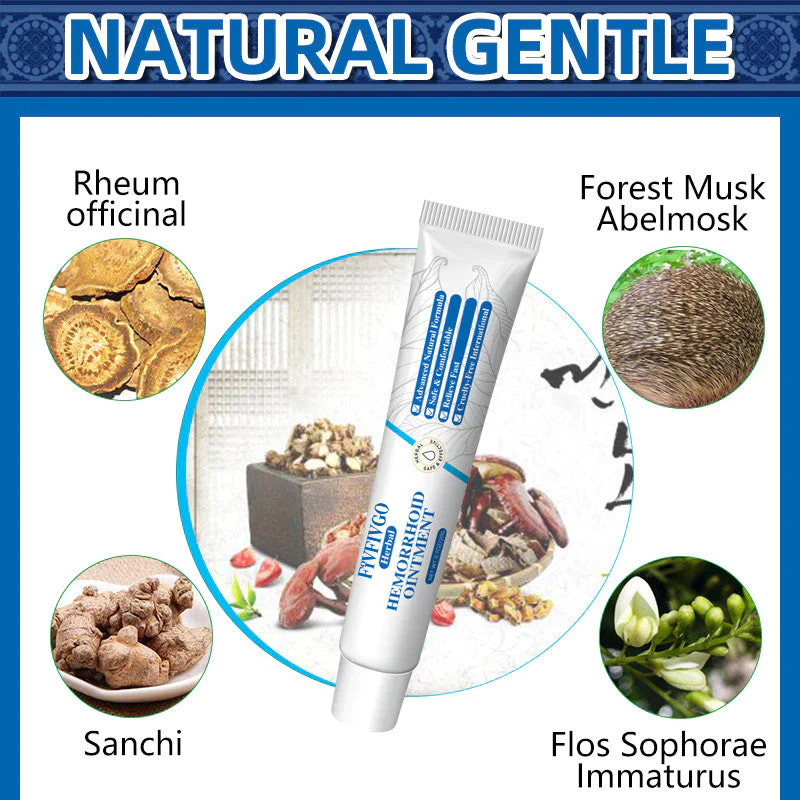 Fivfivgo™ Healmusz natürliche pflanzliche Hämorrhoidensalbe