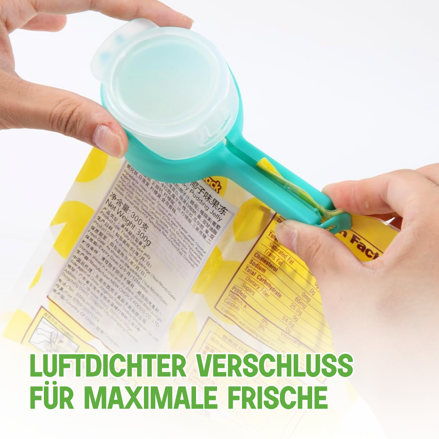 Siegel Pour Lebensmittel-Lagerung Tasche Klipp