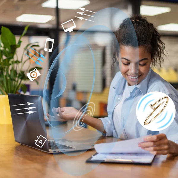 Fivfivgo™ Bracelet de protection contre les radiations