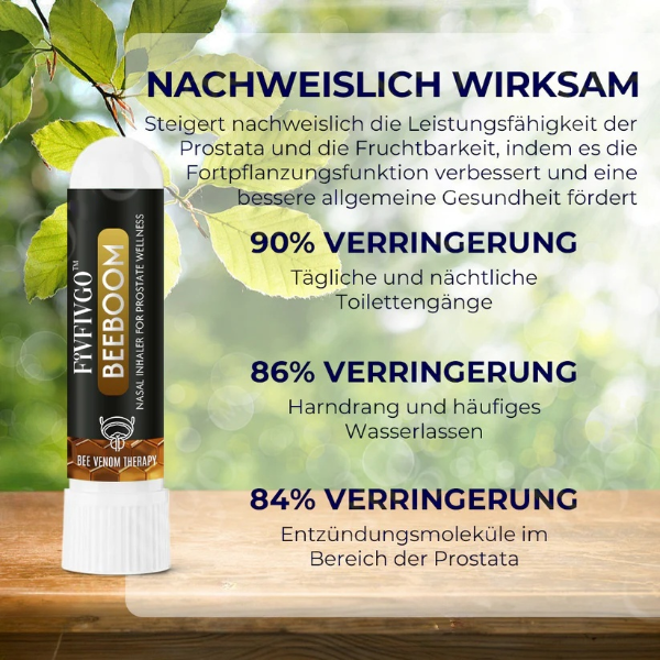 Fivfivgo™ BeeBoom Naseninhalator für die Prostatagesundheit