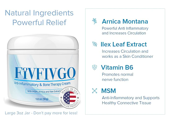 Fivfivgo™ Crème de thérapie articulaire et osseuse
