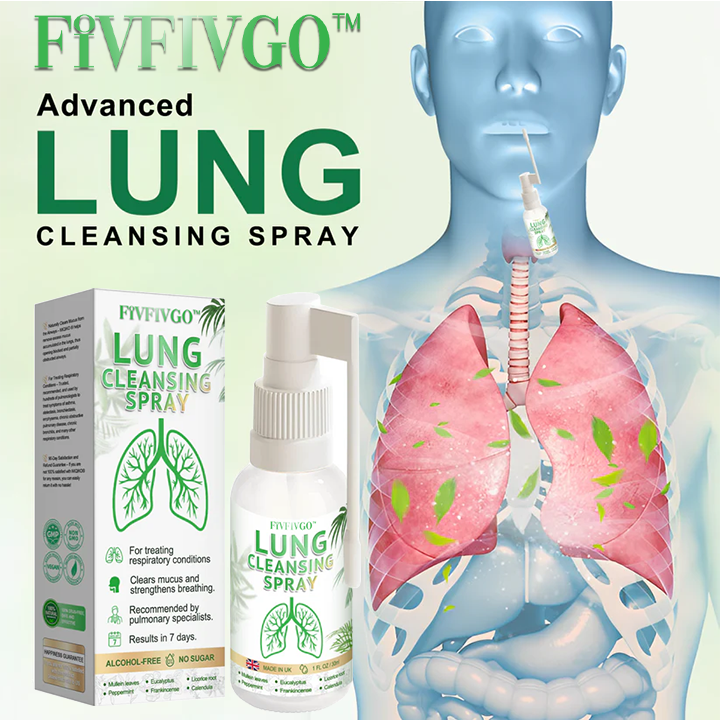 Fivfivgo™ Advanced Lung Cleansing Spray (Recommended by Lung Specialists)