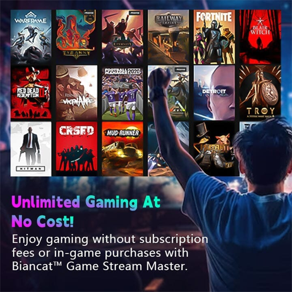Fivfivgo™ Spiel-Stream-Meister - Kostenloses, unbegrenztes Spielen