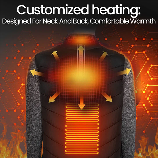 Fivfivgo™ Smart Thermostatic Heating Vest