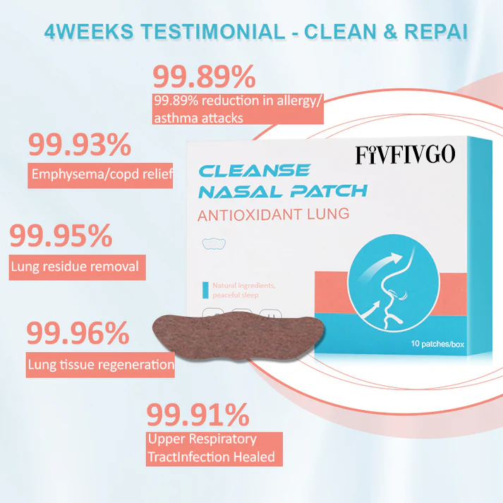 Fivfivgo™ Antioxidant Lung Cleanse -nenälaastari