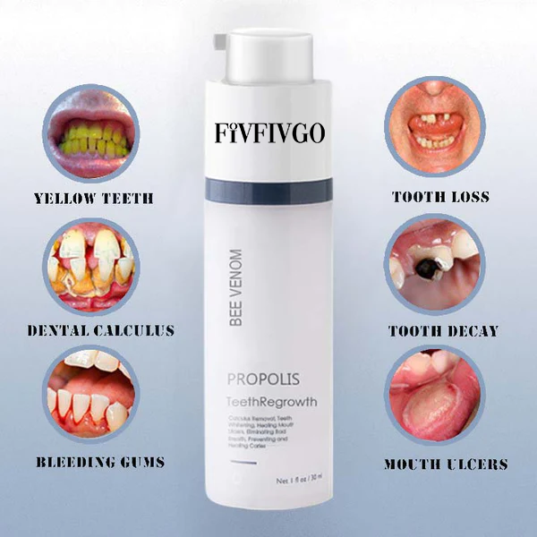 Gel buccal de régénération dentaire au venin d'abeille Fivfivgo™ PROPOLIS
