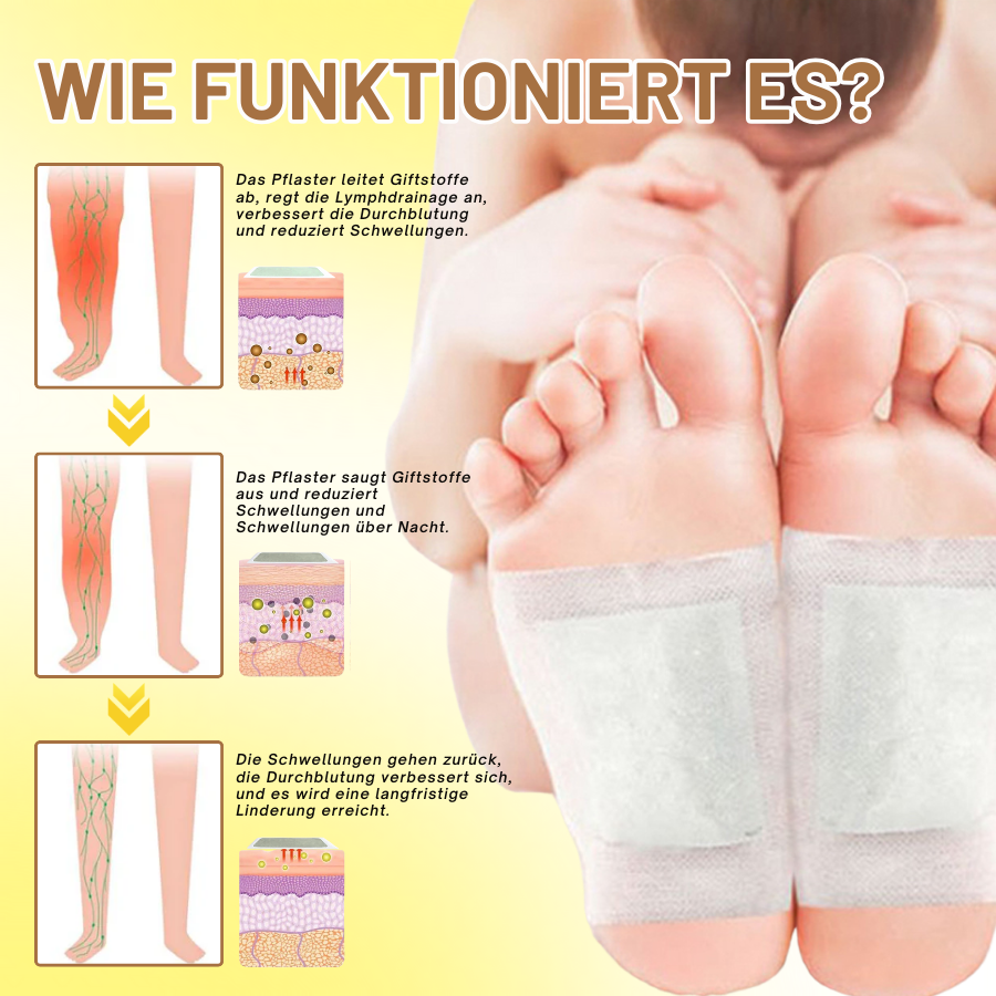 Fivfivgo™ Anti-Schwellungen-Ingwer-Entgiftungspflaster