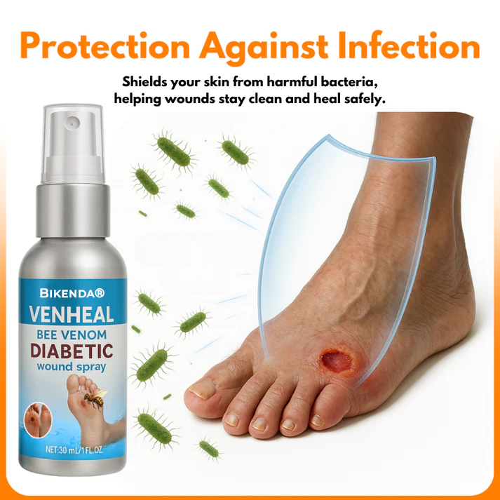 Bikenda® VenHeal Bee Venom Diabetic Wound Spray