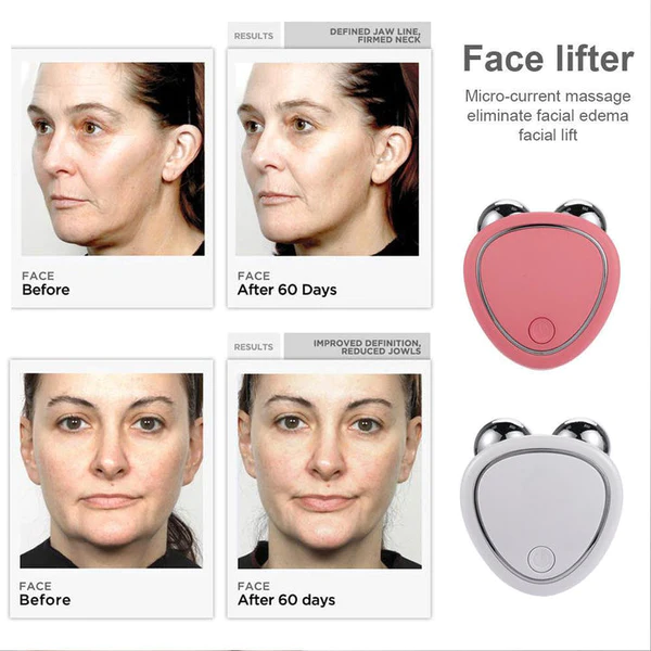 Fivfivgo™ Mini appareil de tonification du visage à microcourant