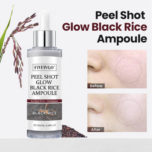 Fivfivgo® Peel Shot Glow Black Rice Ampoule
