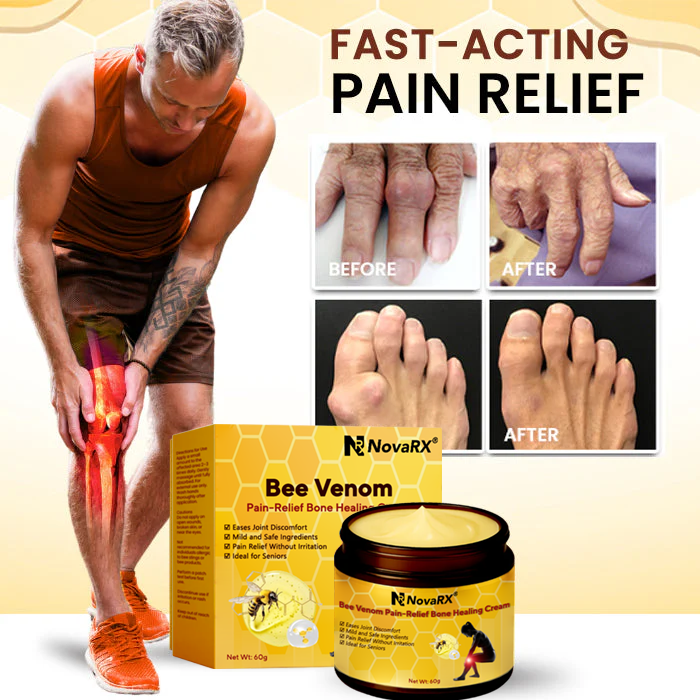NovaRX® Bee Venom Pain-Relief Bone Healing Cream