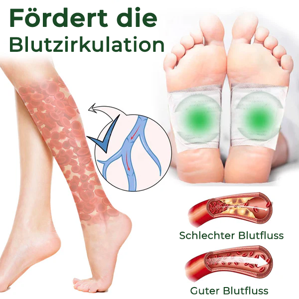 Cvreoz® Kräuter-Fußpflaster zur Linderung von Krampfadern