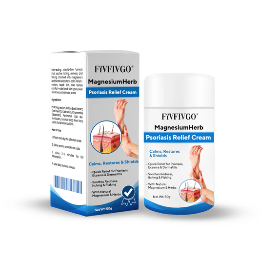 Fivfivgo® MagnesiumHerb Psoriasis Relief Cream