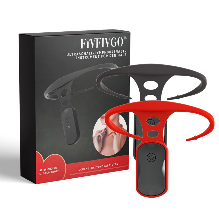 Fivfivgo™ Ultraschall-Lymphdrainage-Instrument für den Hals