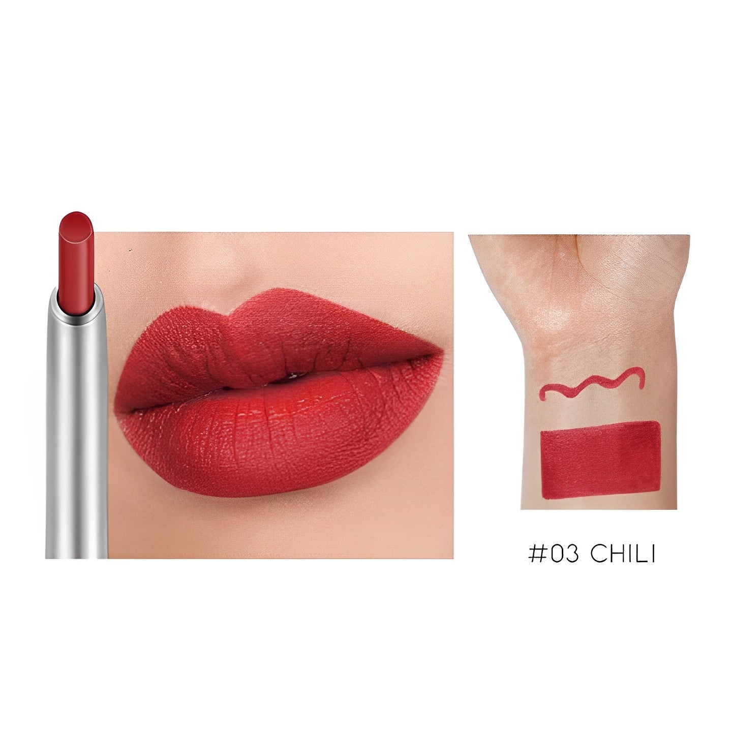 Multi-Use Waterproof Lipliner Lipliner Every Day And Night #03 Chili 1 pc 