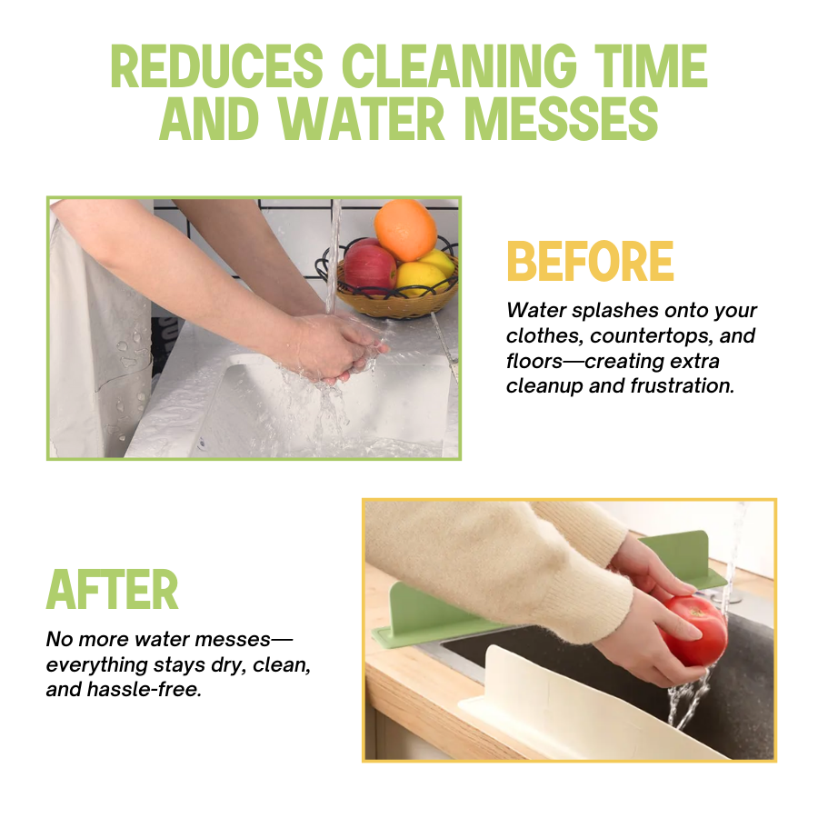 Anti-Splash Silicone Water Retaining Board