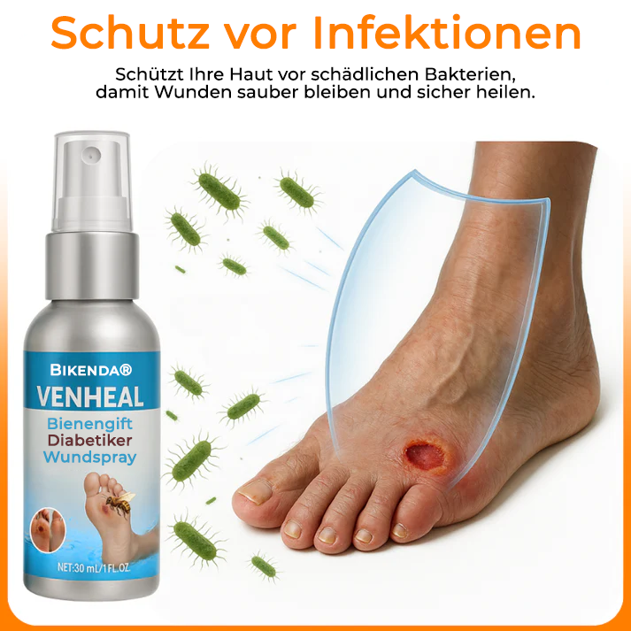 Bikenda® VenHeal Bienengift Diabetiker-Wundspray