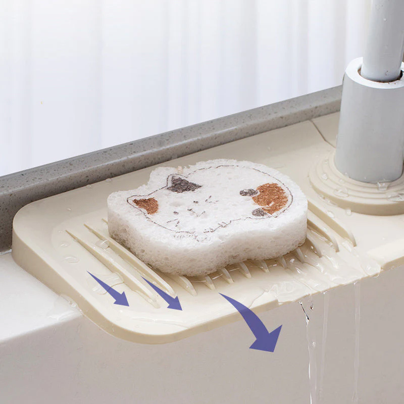 Fivfivgo™ Silikon-Wasserhahn-Spritzschutzmatte