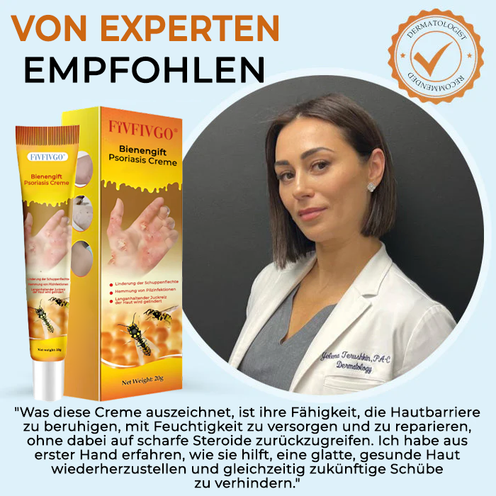 Fivfivgo® Bienengift Psoriasis Creme