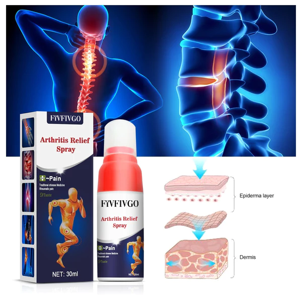 Fivfivgo™ Spray gel froid pour la colonne vertébrale lombaire