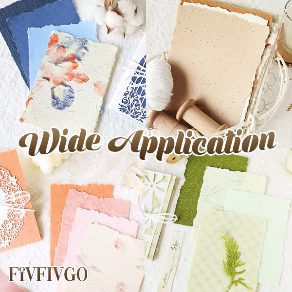 Fivfivgo™ Gepresste Blume DIY Papiermacherset
