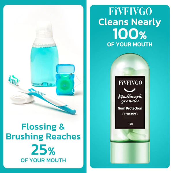 Fivfivgo™ Pastilles de protection gingivale pratiques